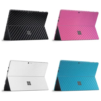Ugljik fiberFor Micro Surface Pro6 naljepnica za surface pro6 Back Full Decal Tablet notebook vinil naljepnica za surface pro 6 skin