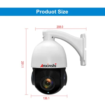 1080P AHD PTZ analognih kamera sigurnosti 27x zoom 4 u 1 HD TVI CVI CVBS CCTV kamere za vanjski video nadzor high-speed dome cam