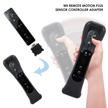 2020 novi daljinski upravljač Motion Plus Senzor Controller Adapte + silikonska torbica za gaming kontroler za Nintendo Wii Wii