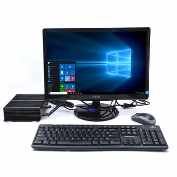 HYSTOU ITX industrijski mini PC Core i5 3317U Intel Fanless Desktop Celeron 1037U Linux Alloy Case Dual LAN Windows XP trajni PC
