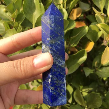 80 g rijedak Prirodni lapis Lazuli Crystal кварцевая stupac točka reiki iscjeljivanje