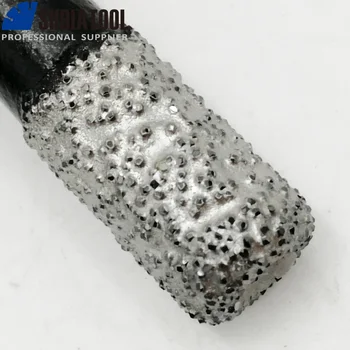SHDIATOOL 2pcs M10 6mm vakuum lemiti Dijamant svrdla za suho za bušenje svrdla za granita mramora keramičke pločice kružnom pilom