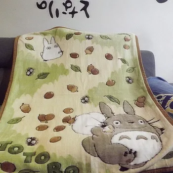 Moj susjed Totoro usmeni runo deka mat банное ručnik gomila deka dijete djeca dar 90x130cm