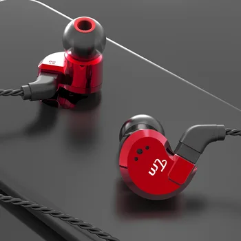 IOM V80 2DD+2ba hibridni HIFI Slušalice DJ monitor radi Sport u uho slušalica dvostruko uravnoteženi sidro dual dinamičke slušalice