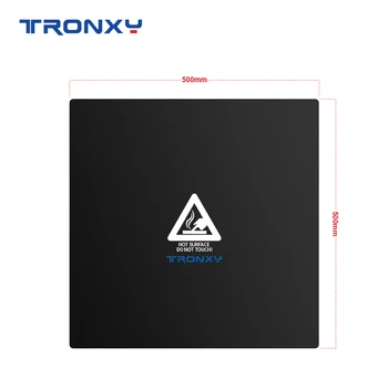 2020 3pcs Tronxy 3D Printer Accessories Heat Paper Black Masking Tape 500*500mm Heatbed Sticker 3D Printer Dijelovi Hotbed Tape