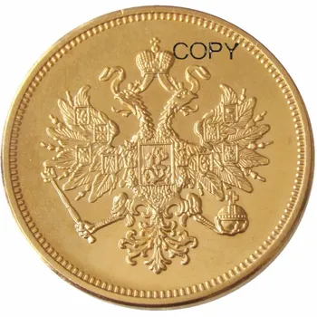 Ruski 25 rubalja 1876 pravi zlatne kopije kovanica