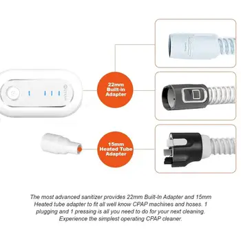 MOYEAH 2020 najnoviji pročišćivač CPAP dezinfekciju ozonski sterilizator дезинфектор s vrećom i нагретым crijevom adapter za maske strojevi CPAP cijev