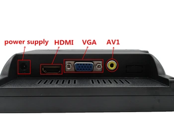7-inčni ekran 1024*600 HDMI HD VGA priključak AV multi-function prijenosni monitor zaslon za mini-računalo, Malina Pi 1 2 3 4 Banana/Orange Pi