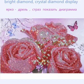 2018 new arrive DIY 5D dijamanti vez cvijeće i životinje Crystal Dijamant slikarstvo križićima setovi uređenje doma poklon