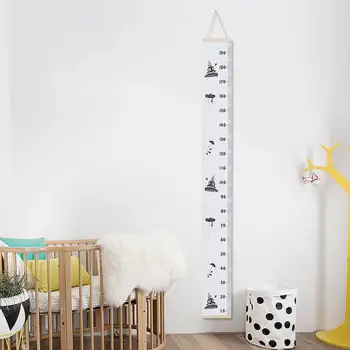 Drveni zid visi dijete dijete djeca grafikon rast visina mjera linija naljepnica zid za djecu Dječja soba kućni ukras