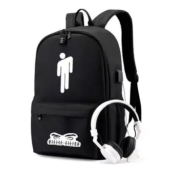 Anti-theft djeca školski ruksak sa Usb-priključkom za punjenje moda fakultet školske torbe student dječaci Bookbag vanjski školski torbu C168
