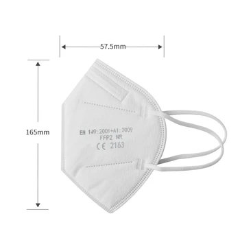 10-100 komada za višekratnu upotrebu ffp2mask KN95 Maska sigurnosti prašine respirator maska Maske za lice usta prašinu sigurnosni mascarillas fpp2