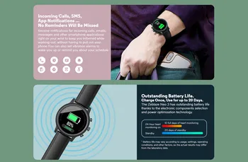 2020 Zeblaze NEO 3 Blutooth Smart Watch vodootporan IP67 prašinu muški Smartwatch 20 dana samostalnog rada na zdravlje i fitness-tracker