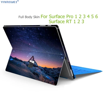 Za Surface Pro 6 DIY Colorfull Full Body Skin For Microsoft Surface Pro 2 3 4 5 6 RT 1 2 Full Cover Skin For Surface Go sticker