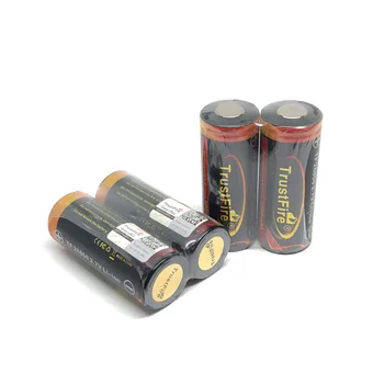 10 kom./lot TrustFire 26650 Protected 5000mAh 3.7 V litij šarene baterija akumulatorske baterije sa tiskanom pločicom za svjetiljke Baklja