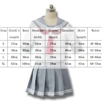Japanese Girl Uniformi Kratka Suknja Ženski Cosplay Odijelo Mornar Mali Suknja Loli Lolita Ljetna Odjeća