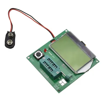 LCR-T4 LCD digitalni tranzistor tester metar svjetla dioda Триод kapacitet ESR metar za MOSFET/JFET/PNP/NPN L/C/R 1