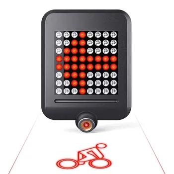 USB Punjiva bicikl stražnji pokazivač smjera stražnja svjetla intelektualni indukcijski motori cestovni bicikl vodootporan MTB okretni svjetlo za maglu