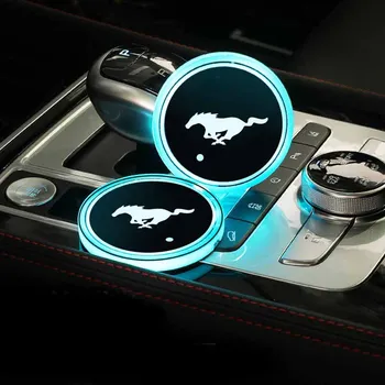LED Car višebojni atmosphere light water coaster za Ford Mustang univerzalni veliki veličina Mustang Shelby GT oznaka pribor