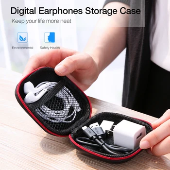 Slušalice Prijenosni Torbica Za Apple Airpods Earpods Mini Munje Čvrst Držač Za Pohranu Slušalice, Kutija Kabel Slušalice Tvrdi Torba