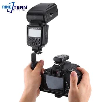 Fotografija video bljeskalica fotoaparat pen L nosač-držač sa 2 standardnim bočnim bljeskalicu mount DSLR držač crna