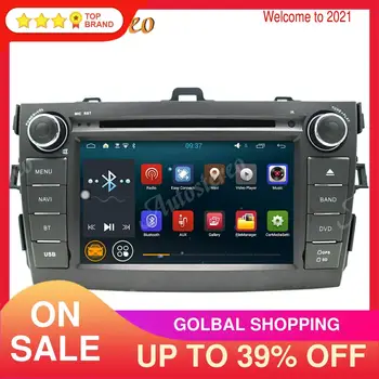 Sustav Android GPS navigator stereo DVD player za Toyota Corolla 2007-2013 media player traka za glavu blok