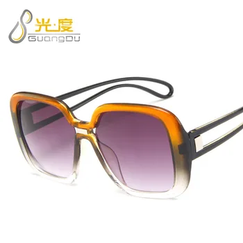 Veliki trg sunčane naočale Žene muškarci 2019 trend proizvodi velike prevelike sunčane naočale retro oculos de sol feminino