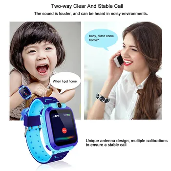 Vodootporan Q12 pametni sat multifunkcionalni djeca digitalni ručni satovi djecu satovi telefon za IOS, Android dječje igračke poklon