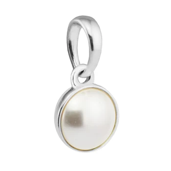 Pogodan za Pandora narukvice sjajne kapljice srebrne perle 925 sterling srebra nakit DIY ovjes Besplatna dostava