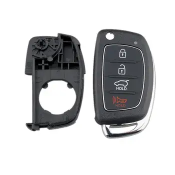4 tipke daljinskog ključa automobila Shell idealni za Hyundai Santa / Fe Sonata / Tucson Accent I30 / I40 / I45