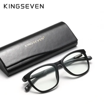 KINGSEVEN TR90 računala naočale okvir žene muškarci 45% anti-plavo svjetlo okrugle naočale blokiranje naočale, optički naočale Naočale
