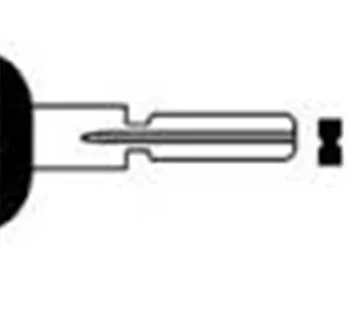 Keyecu 10 komada 18# HU58 KEYDIY univerzalni daljinski upravljači Flip Blade KD Remote Replacement Key Blade Uncut za BMW