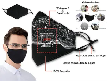 2021 škoda logo Mask Printing poliester prati prozračna reusable vodootporan i пылезащитная pamučna maska za usta
