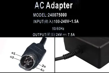 Za Delta 24V 7.5 A 180W Power DIN 4-pinski adapter ac punjač za Delta ADP-180CB B - 01467O