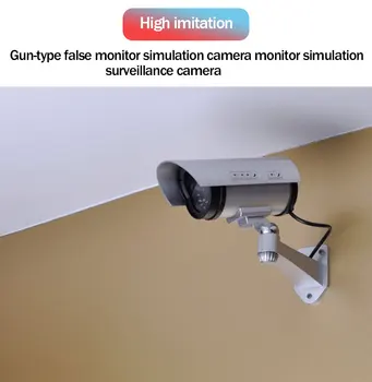 CCTV dummy kamere lažni lutka bullet kamere vodootporni vanjski CCTV nadzorne kamere treperi crvena LED dummy kamere